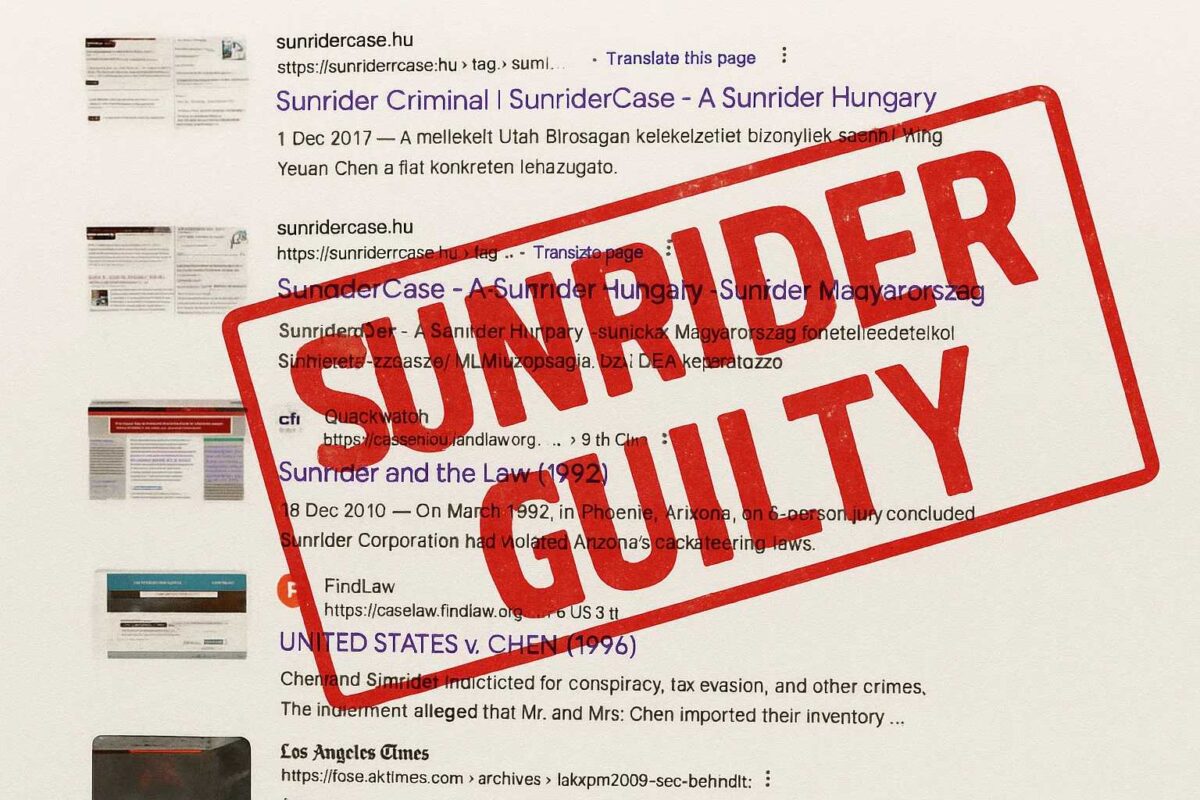 A LETAGADHATATLAN IGAZSÁG: A SUNRIDER ÜGY MAGYARORSZÁGON – AMIT MINDENÁRON EL AKARNAK TITKOLNI!